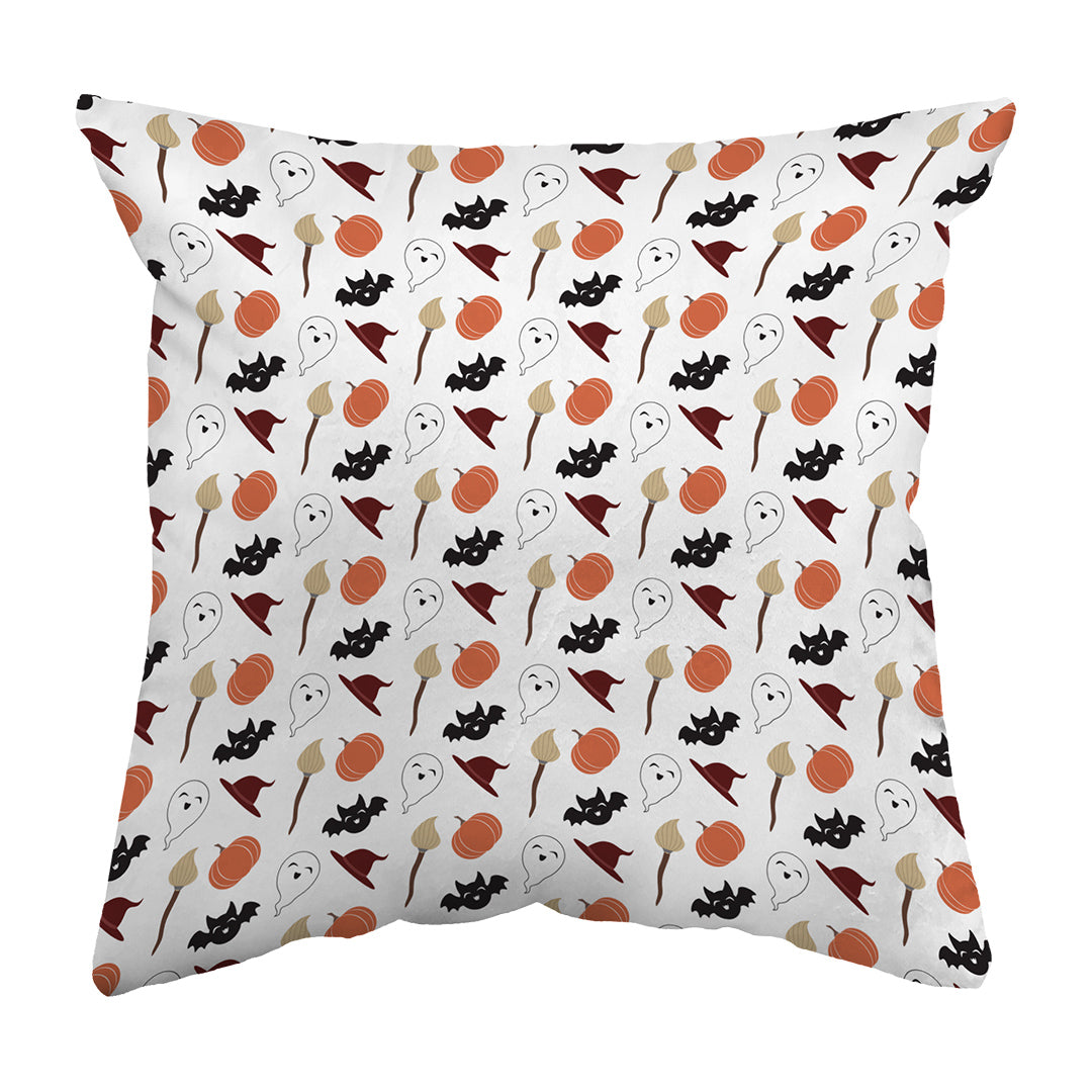 Throw Pillow Cute Spooky Quartet