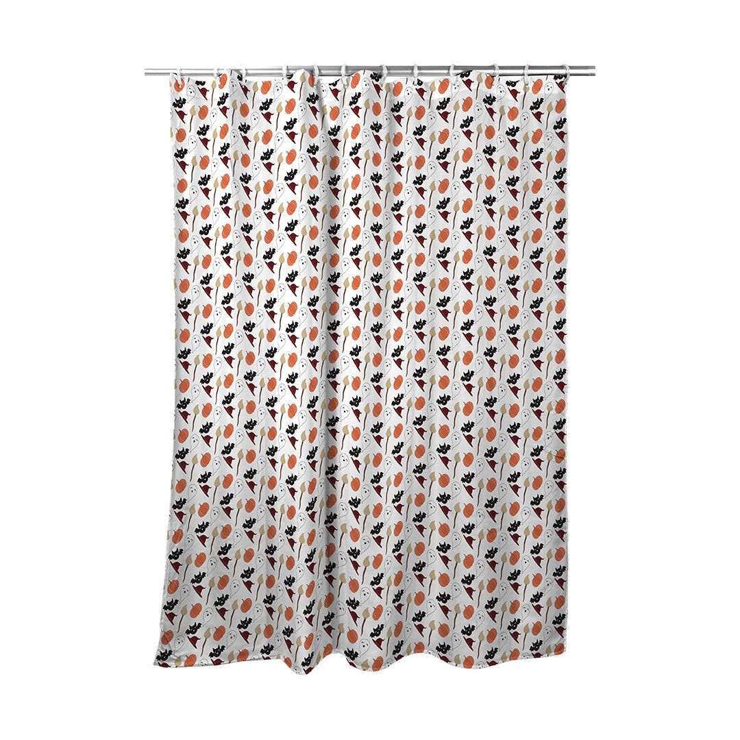 Shower Curtain Cute Spooky Quartet