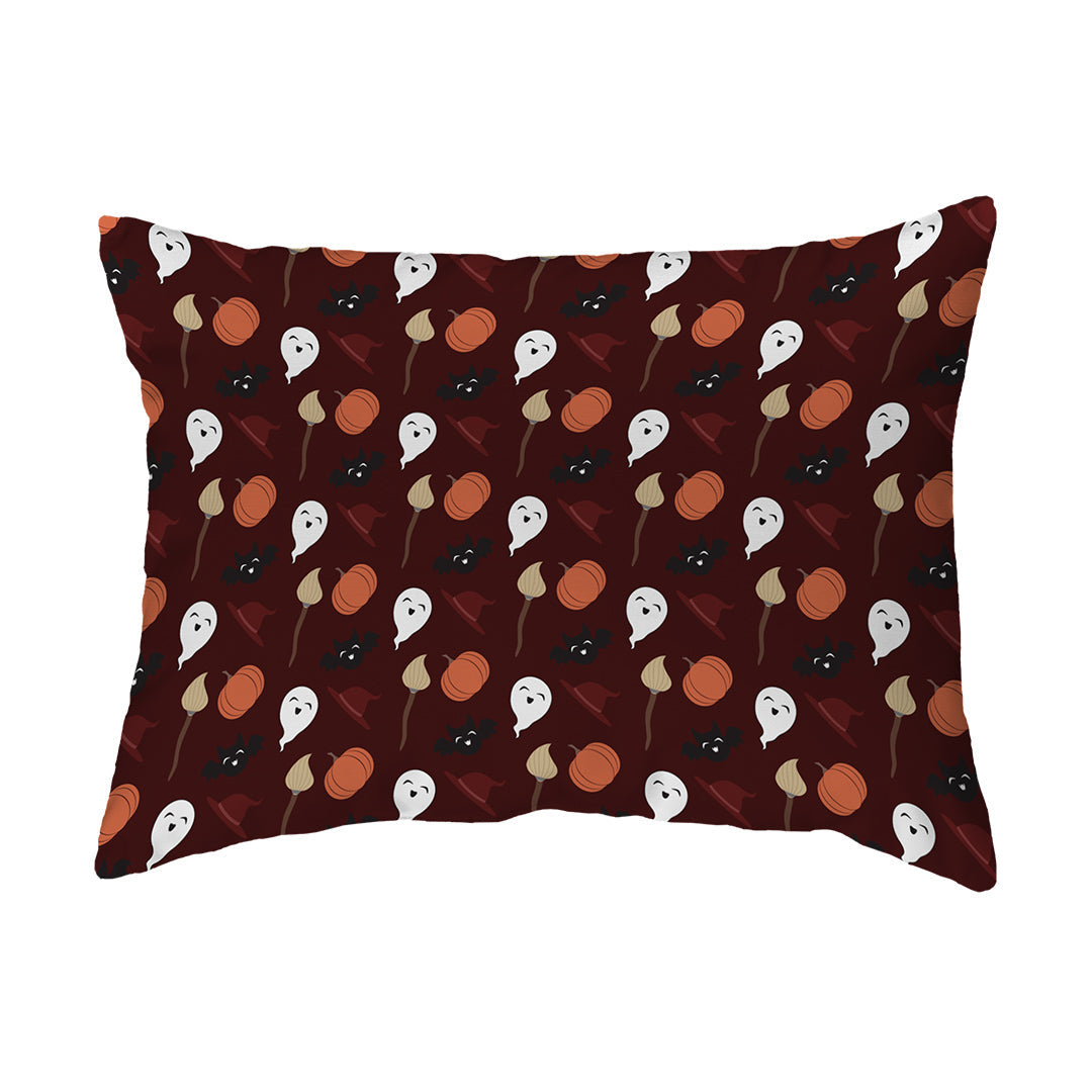 Throw Pillow Cute Spooky Quartet