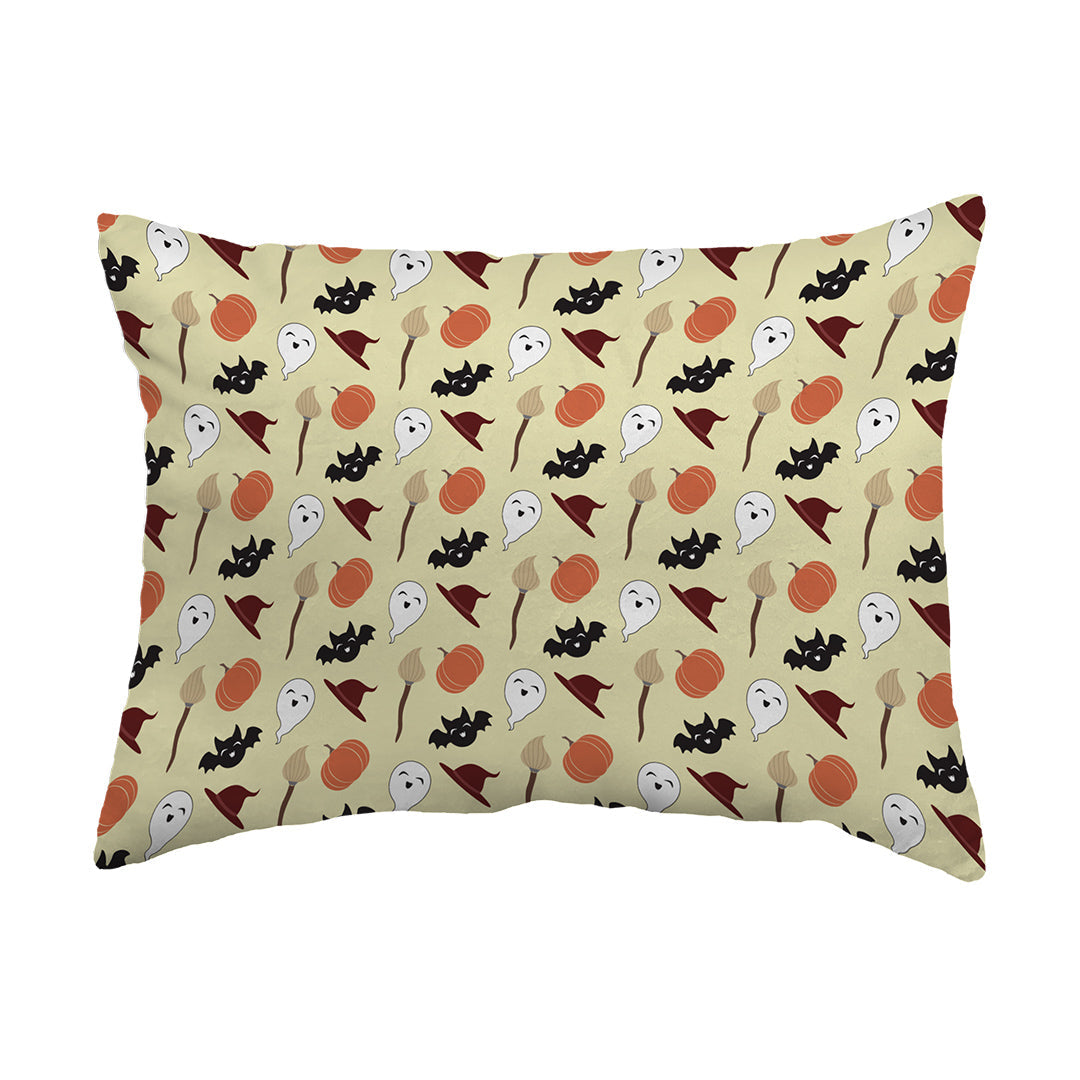 Throw Pillow Cute Spooky Quartet