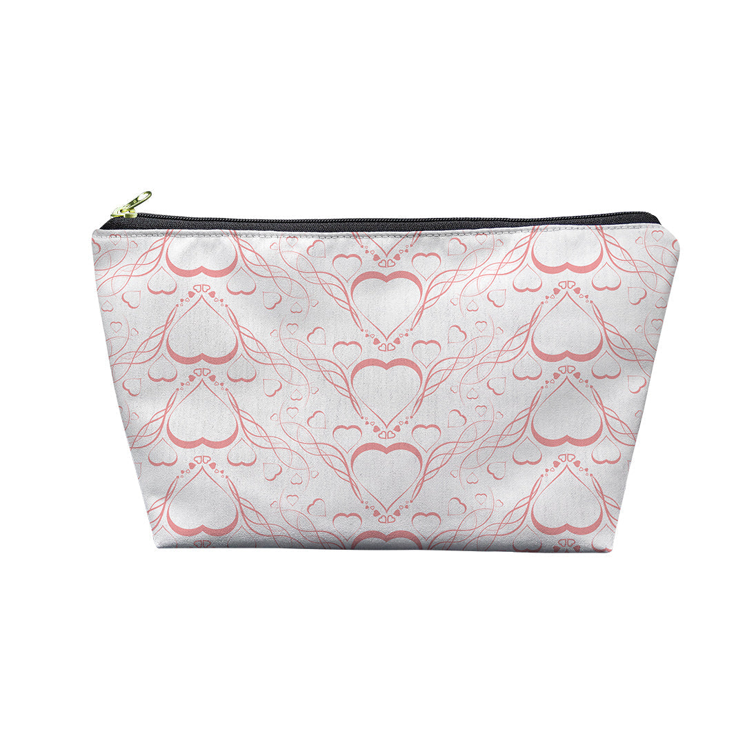 Pouches Delicate Heart Pattern