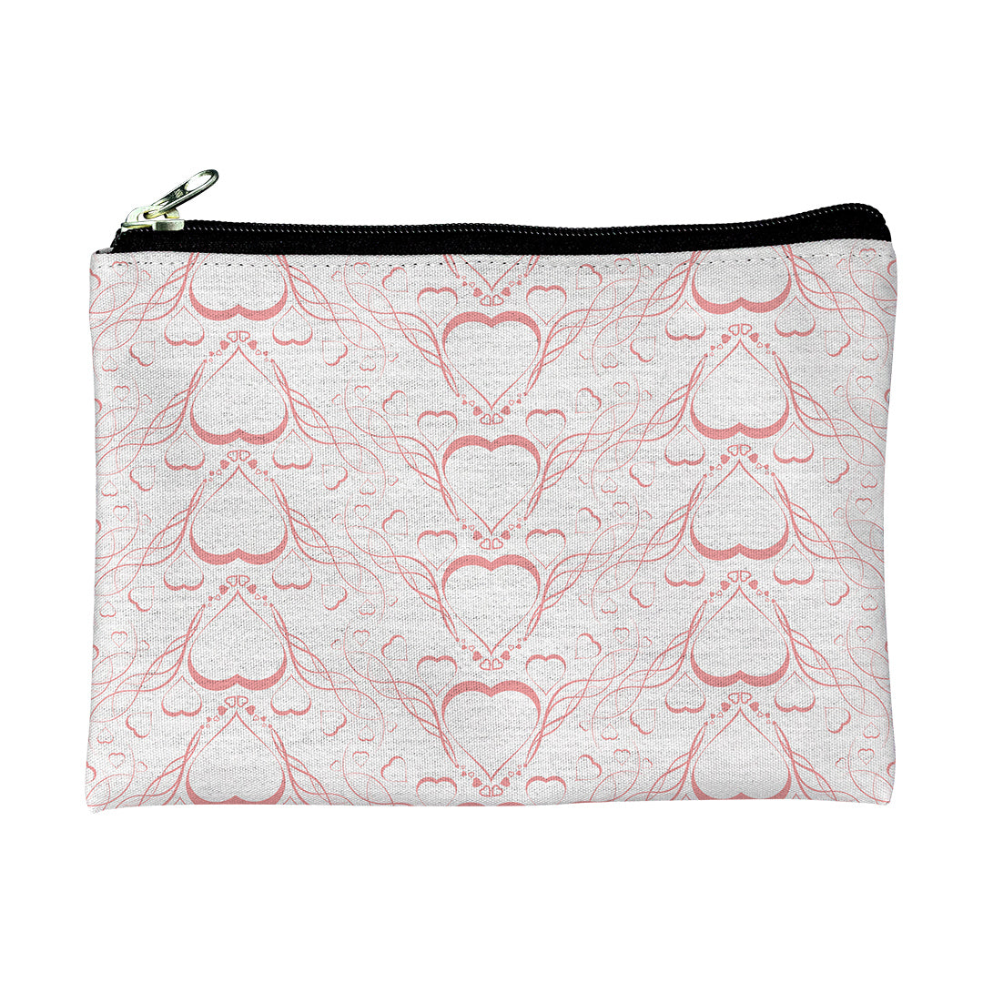 Pouches Delicate Heart Pattern