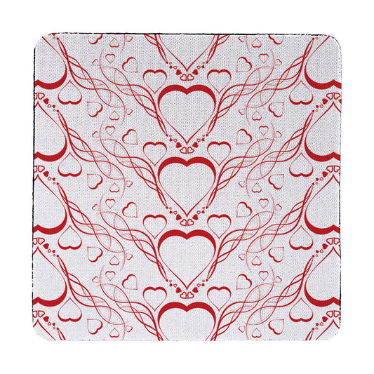 Coaster Delicate Heart Pattern