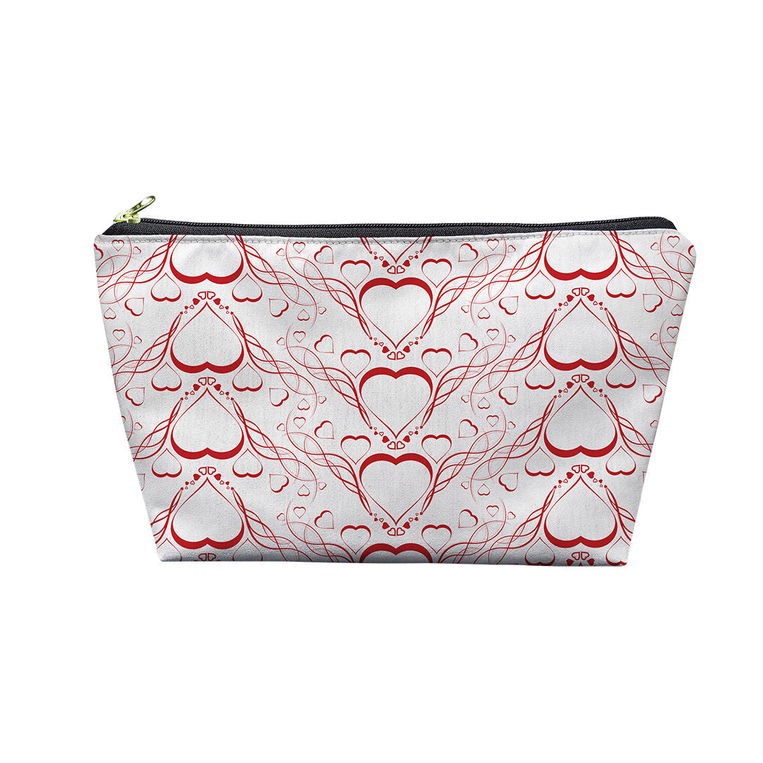 Pouches Delicate Heart Pattern