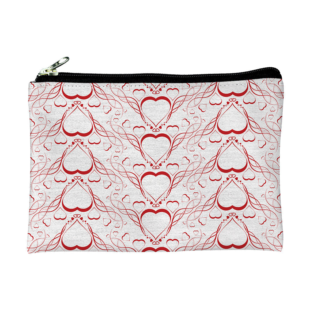 Pouches Delicate Heart Pattern