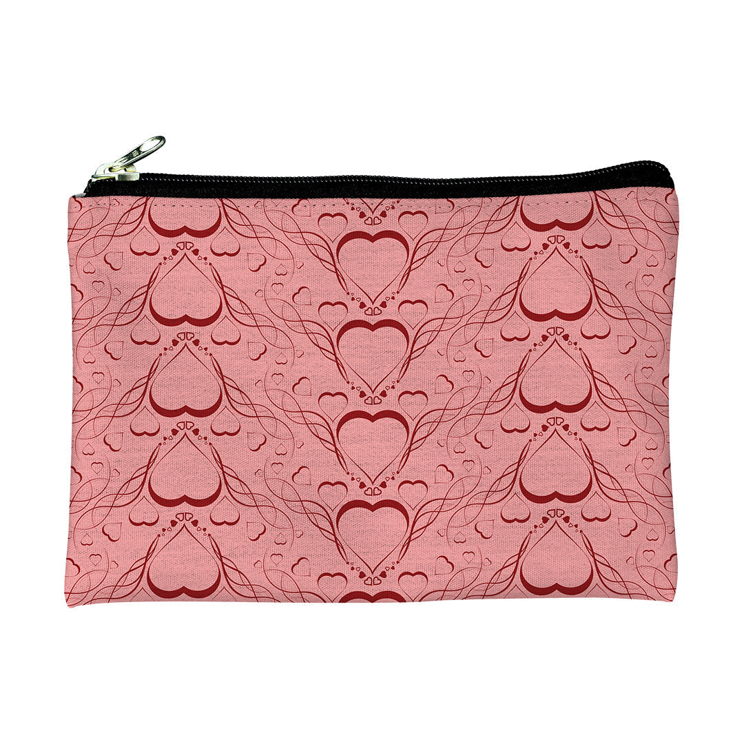 Pouches Delicate Heart Pattern
