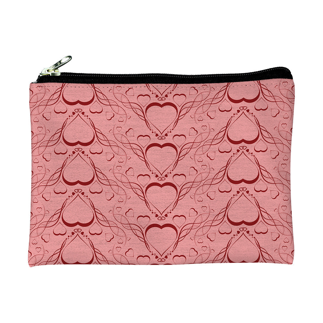 Pouches Delicate Heart Pattern