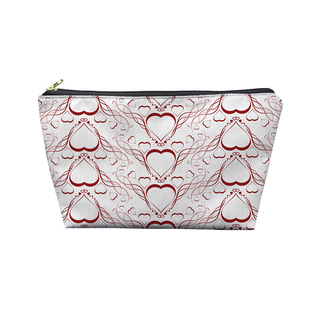 Pouches Delicate Heart Pattern