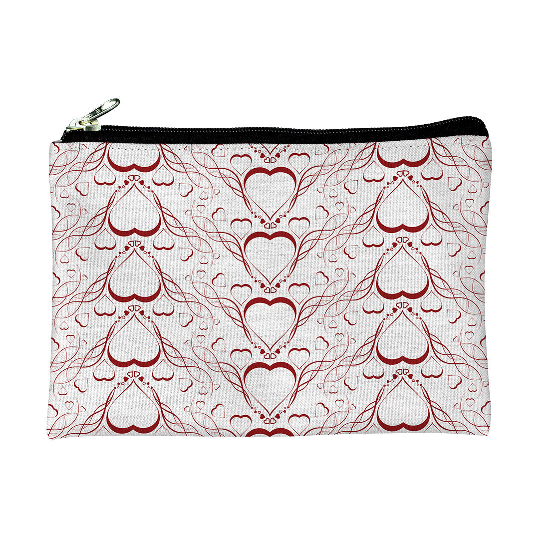 Pouches Delicate Heart Pattern