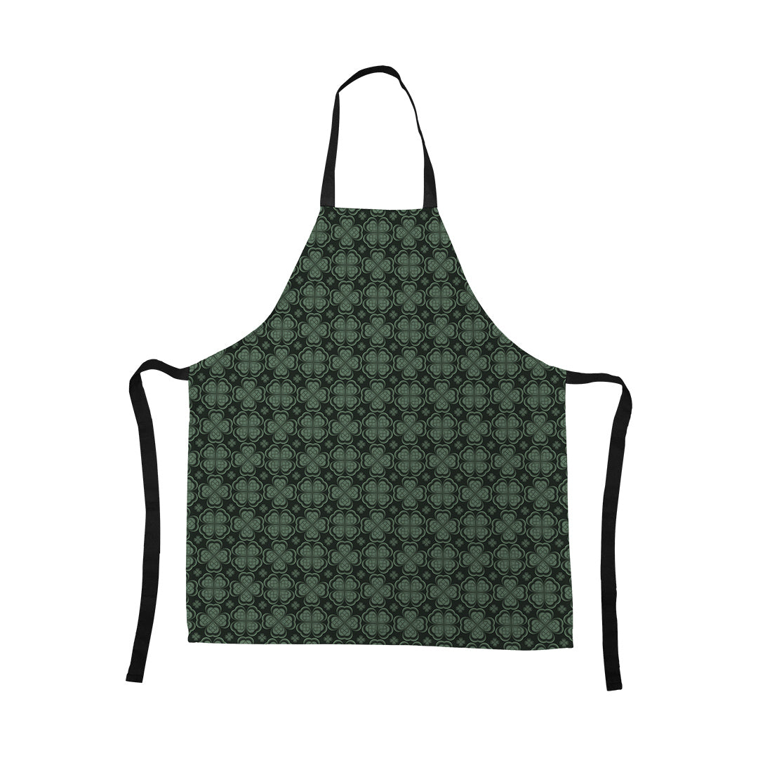 Apron Four Leaf Clover Pattern