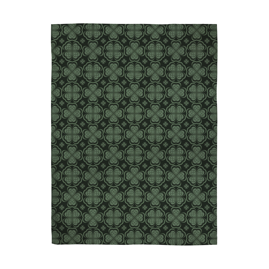 Blankets Four Leaf Clover Pattern