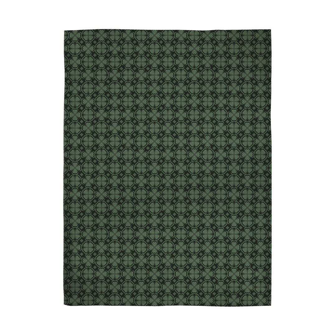 Blankets Four Leaf Clover Pattern