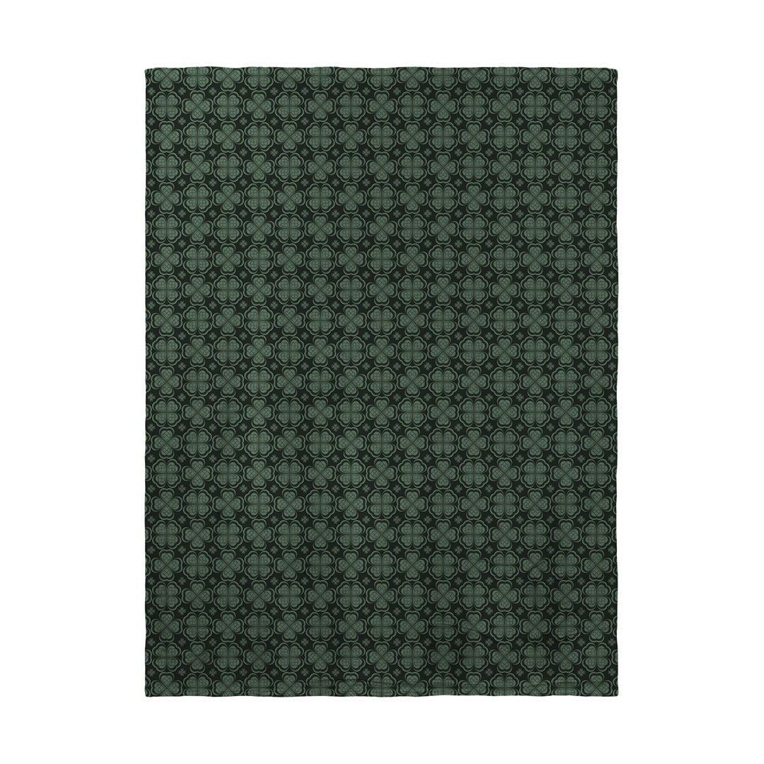 Blankets Four Leaf Clover Pattern