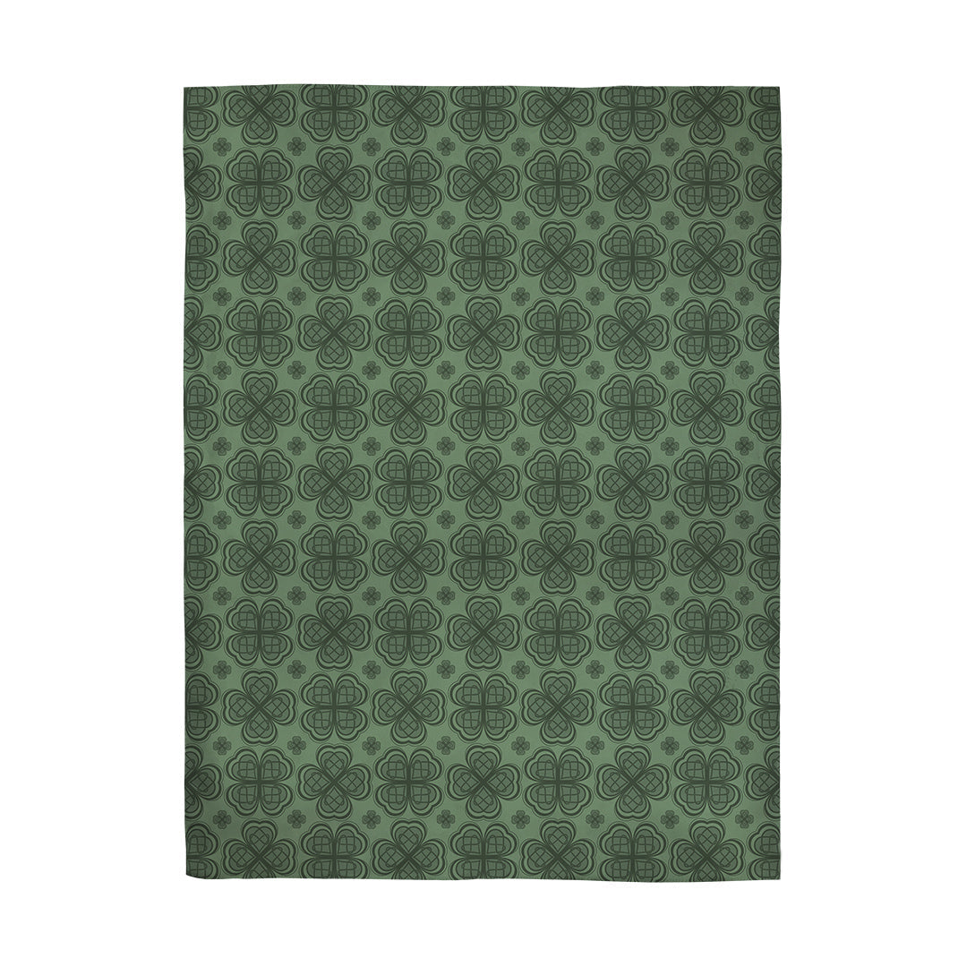 Blankets Four Leaf Clover Pattern