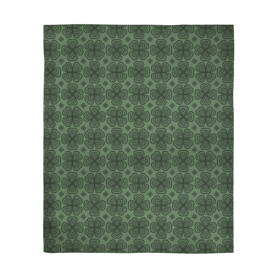 Blankets Four Leaf Clover Pattern