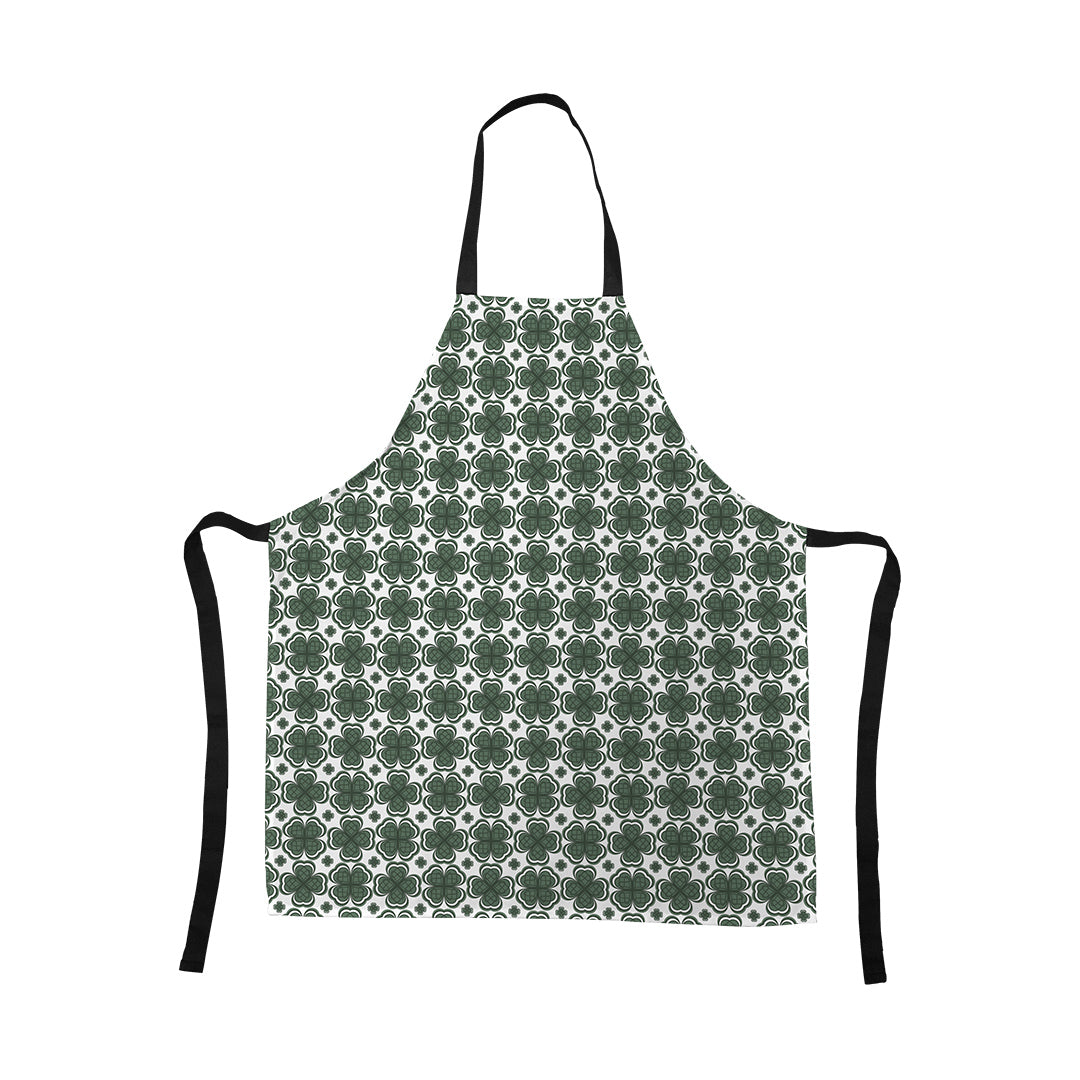Apron Four Leaf Clover Pattern