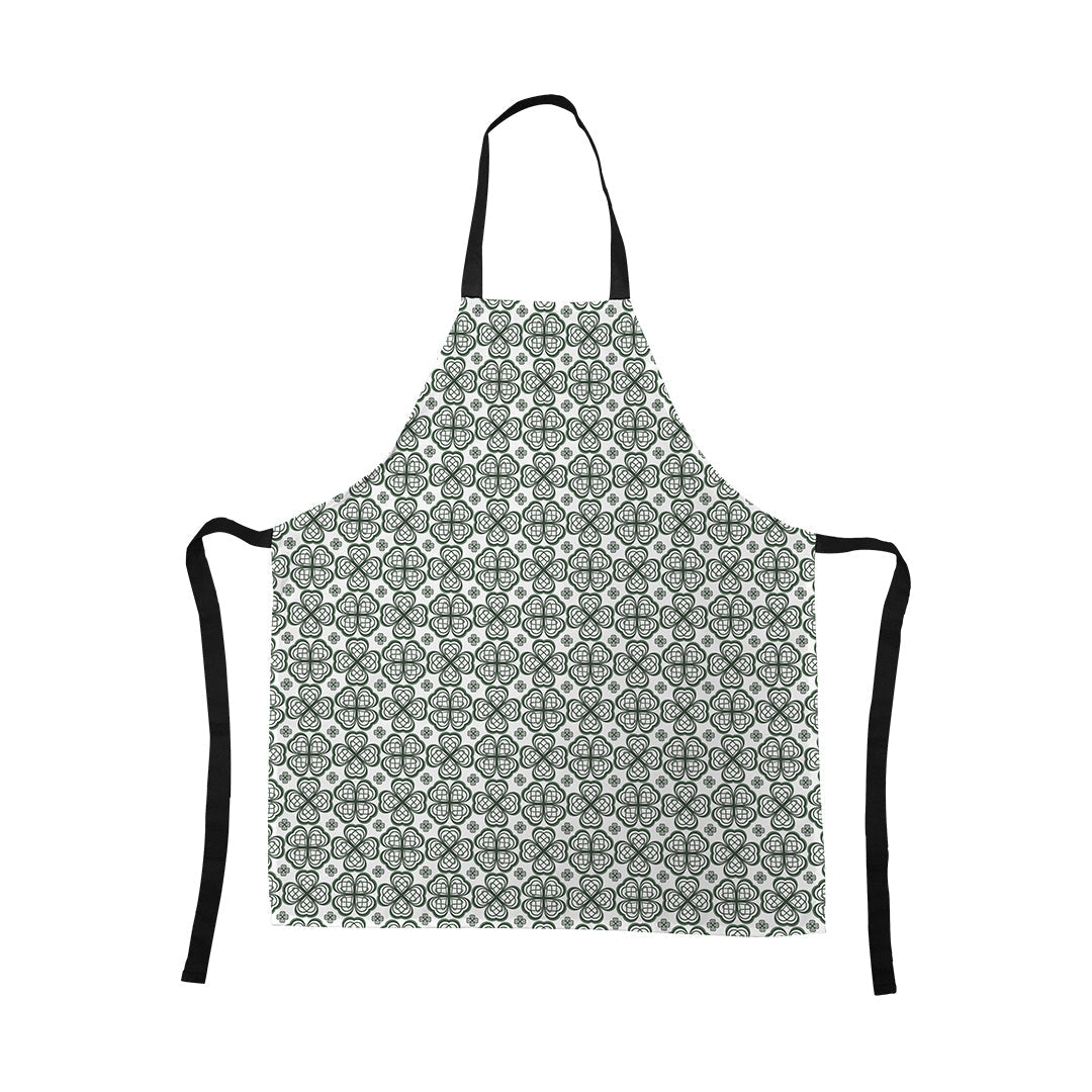 Apron Four Leaf Clover Pattern