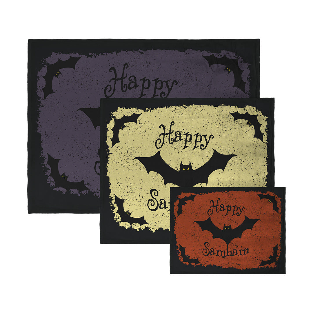 Blankets Happy Samhain Bats