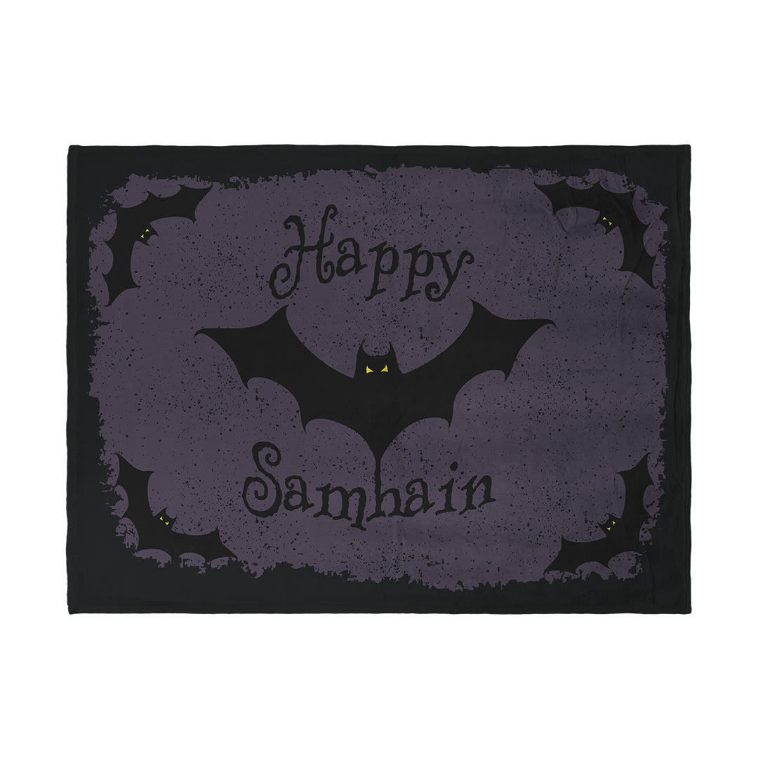 Blankets Happy Samhain Bats