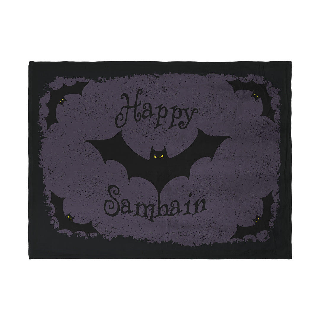 Blankets Happy Samhain Bats