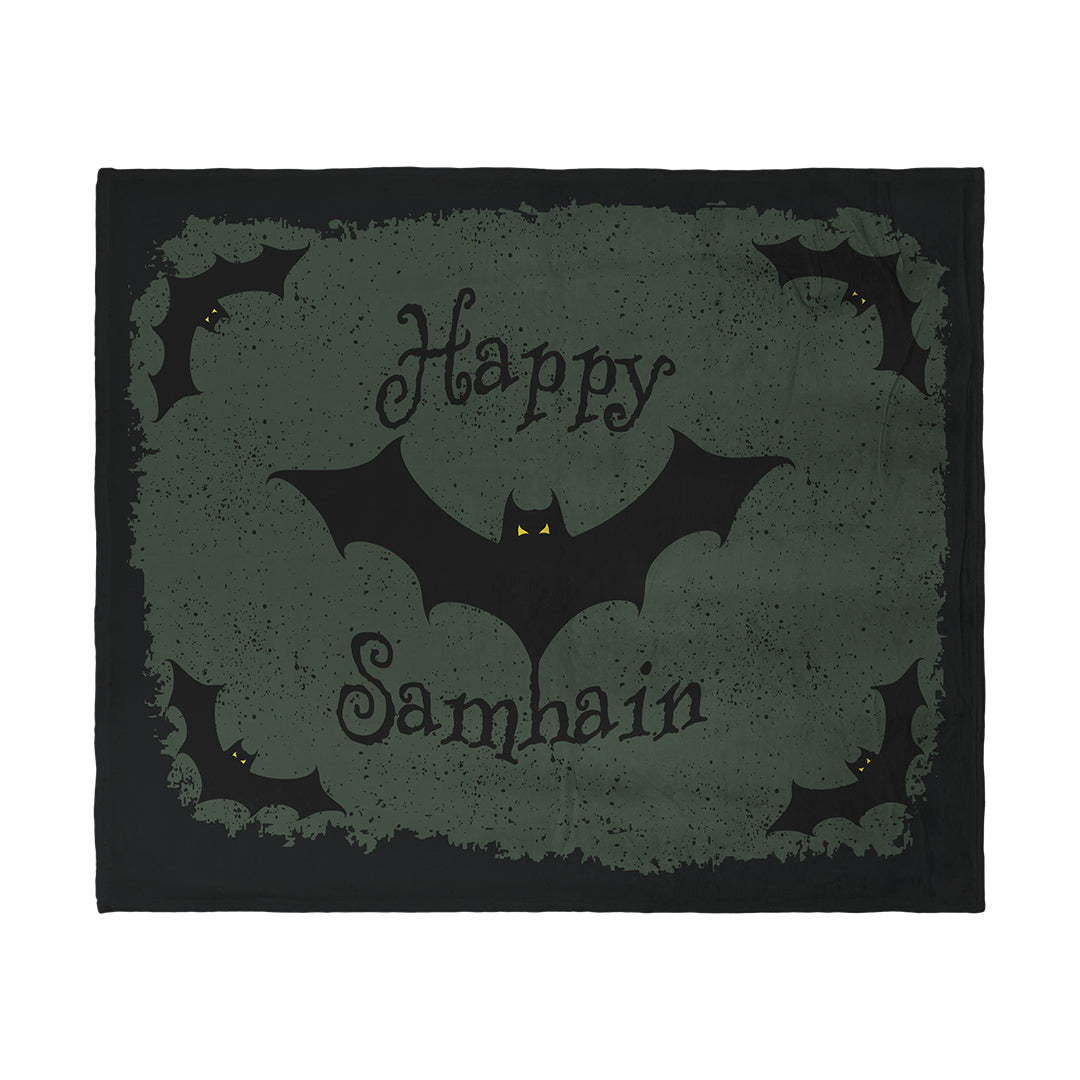Blankets Happy Samhain Bats