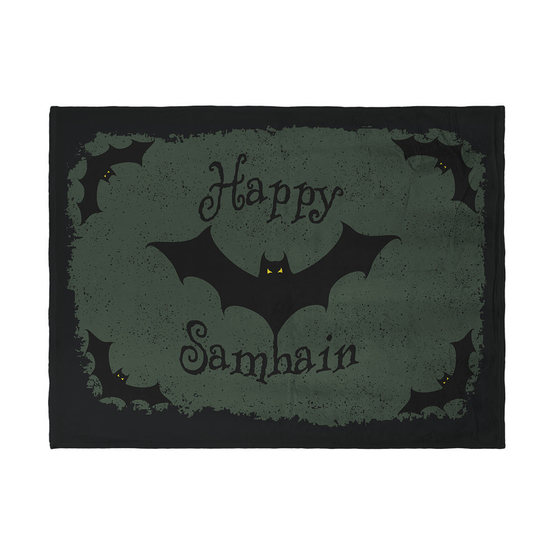 Blankets Happy Samhain Bats