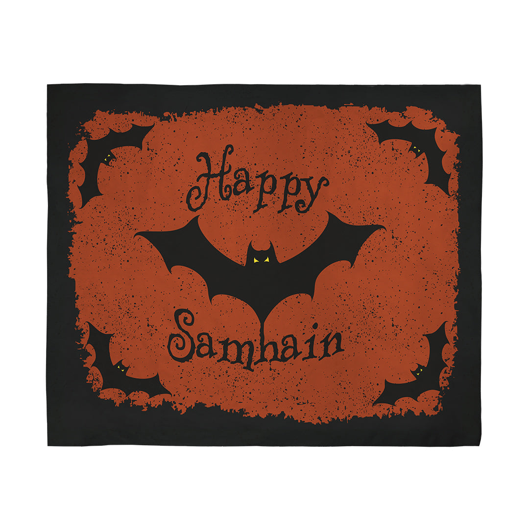 Blankets Happy Samhain Bats