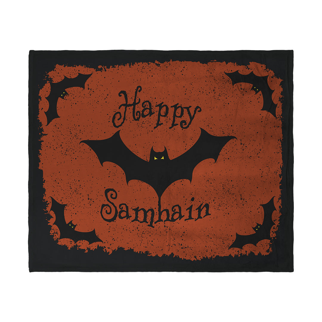 Blankets Happy Samhain Bats