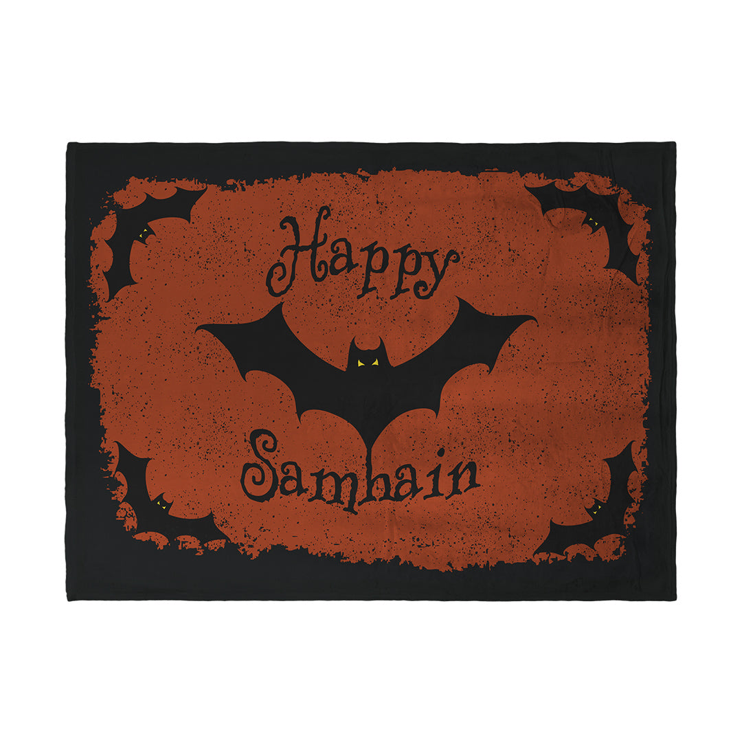 Blankets Happy Samhain Bats
