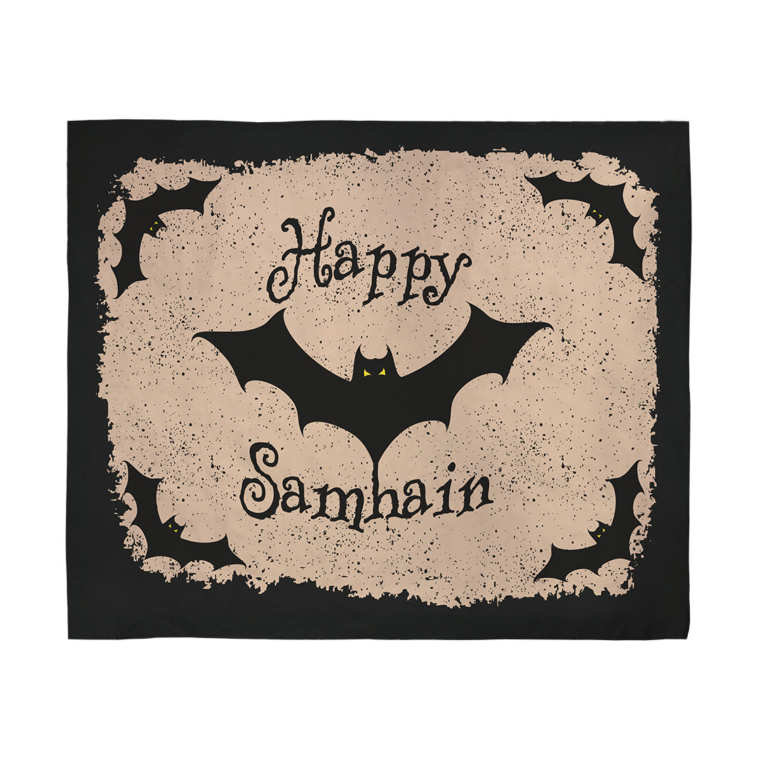 Blankets Happy Samhain Bats