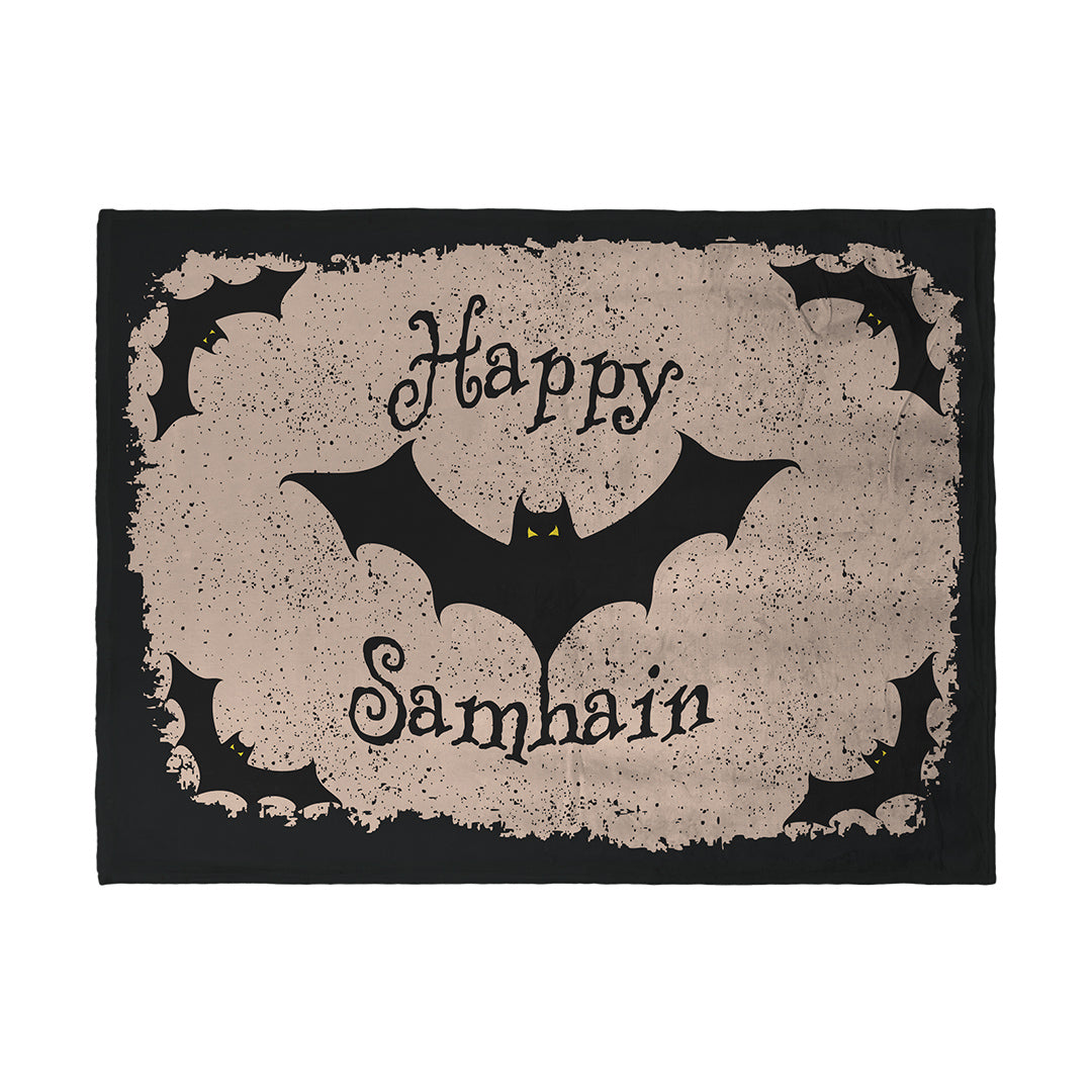 Blankets Happy Samhain Bats