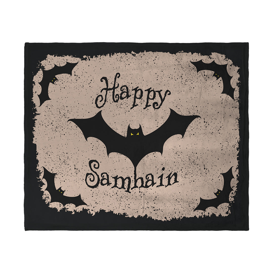 Blankets Happy Samhain Bats