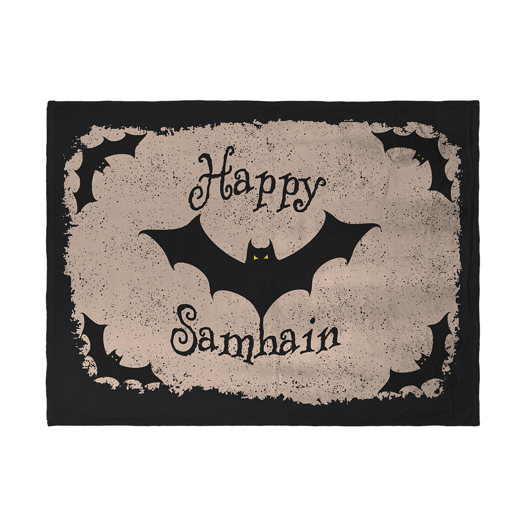 Blankets Happy Samhain Bats