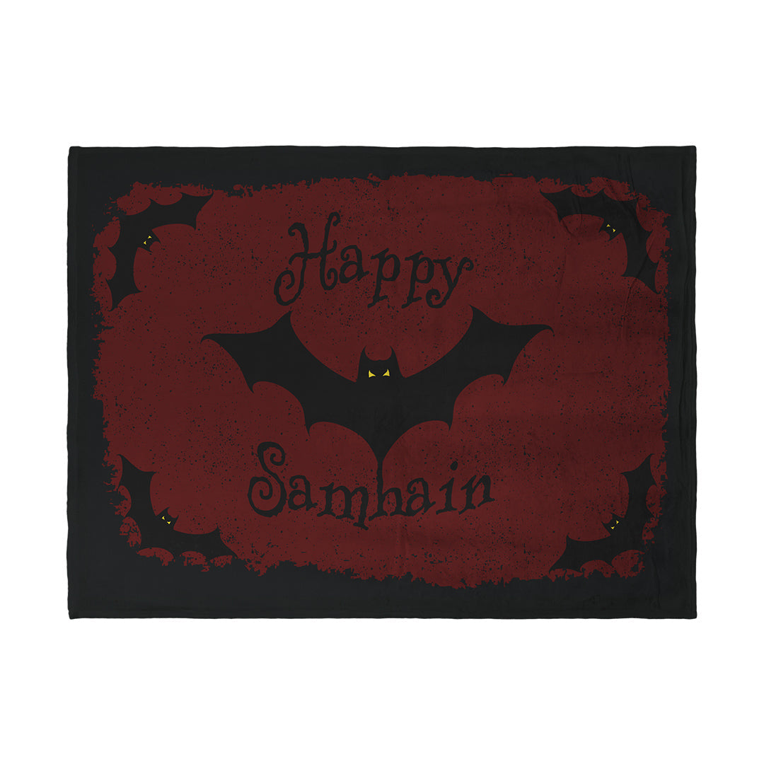 Blankets Happy Samhain Bats