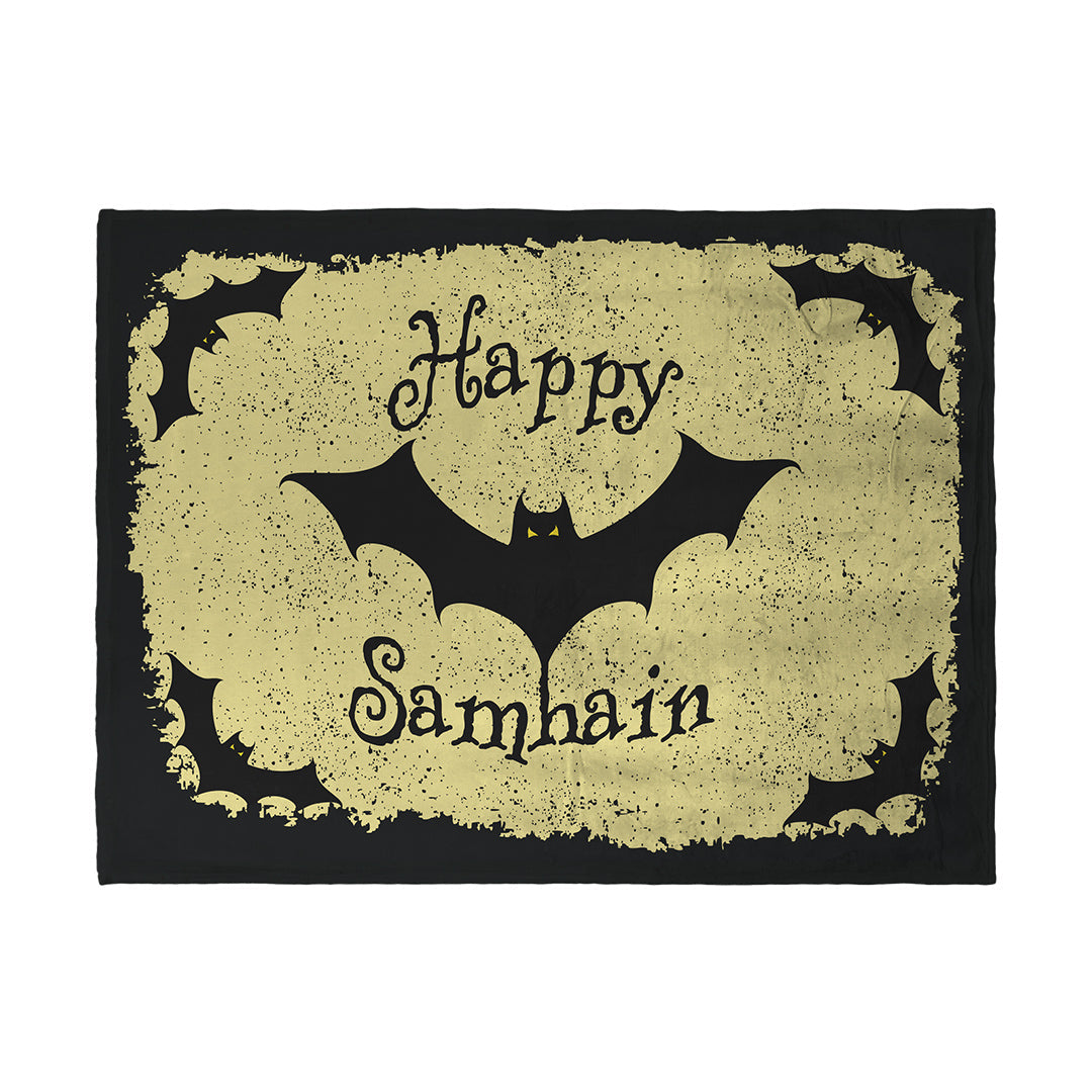 Blankets Happy Samhain Bats