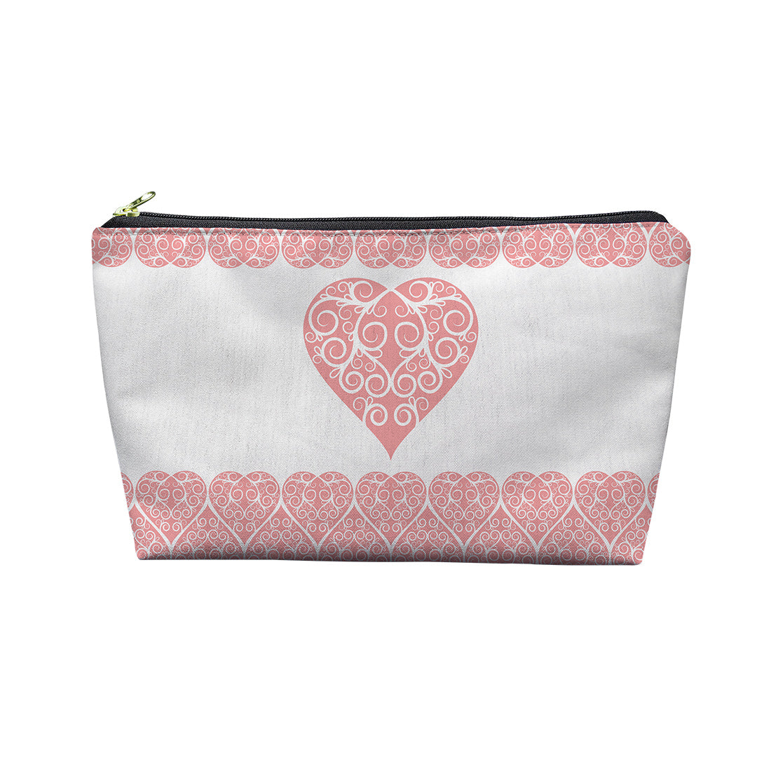 Pouches Intricate Heart Ribbon