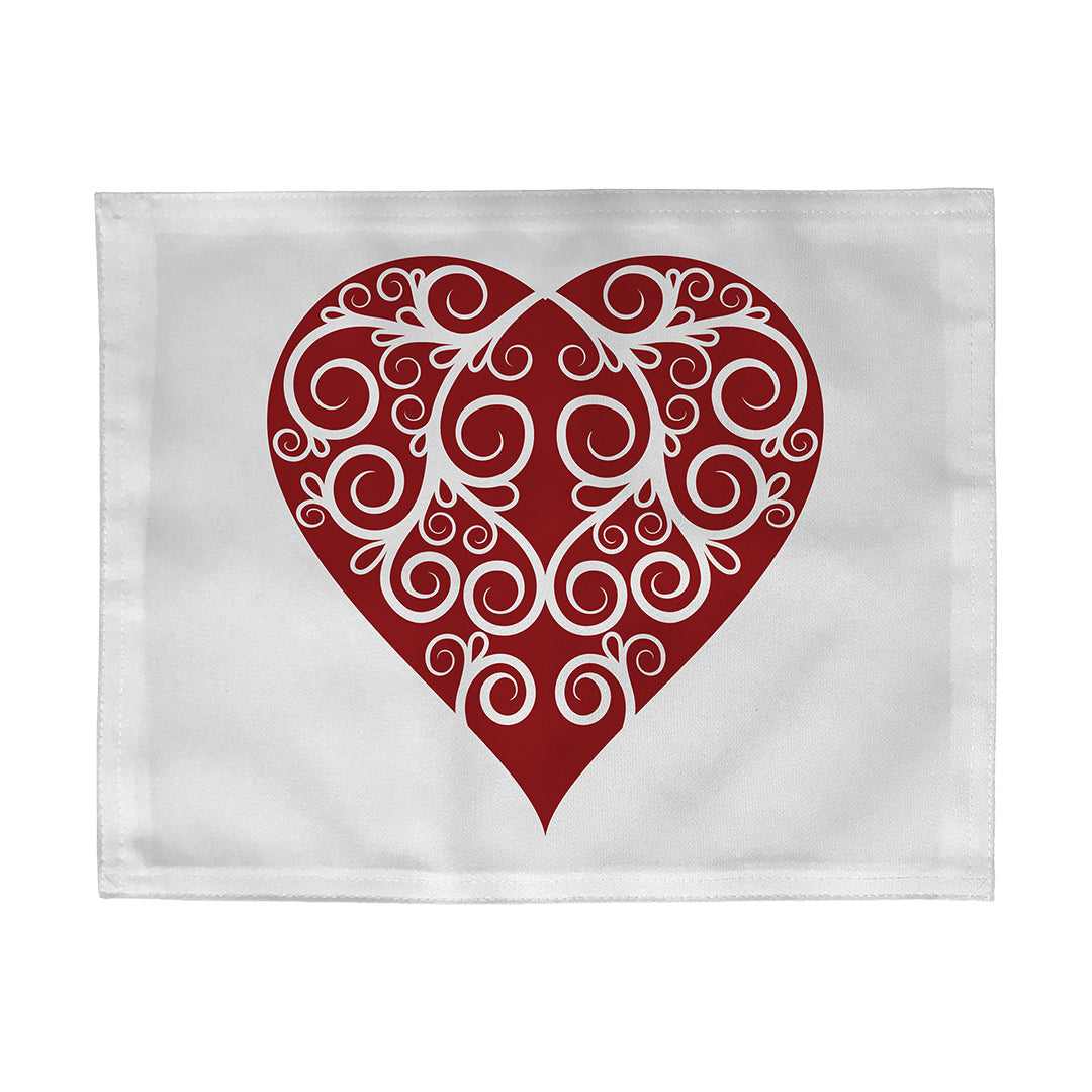 Placemats Intricate Heart