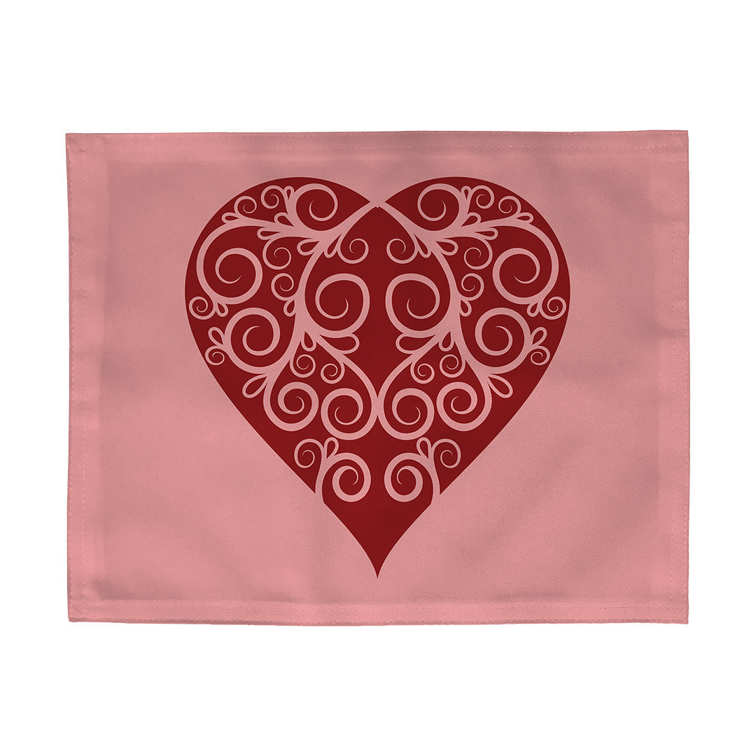 Placemats Intricate Heart