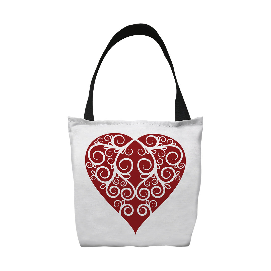 Tote Bags Intricate Heart