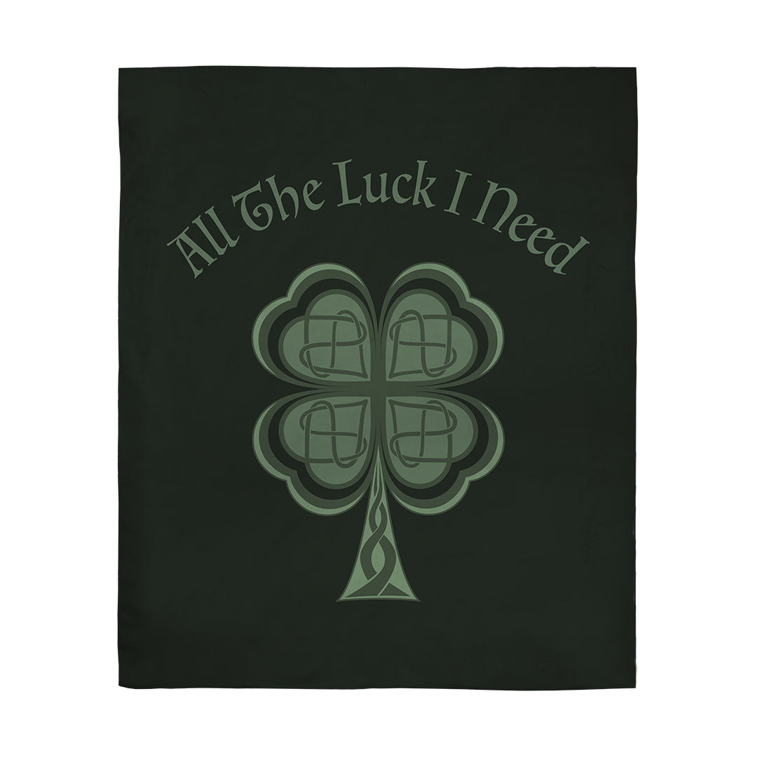 Blankets Lucky Four Leaf Clover