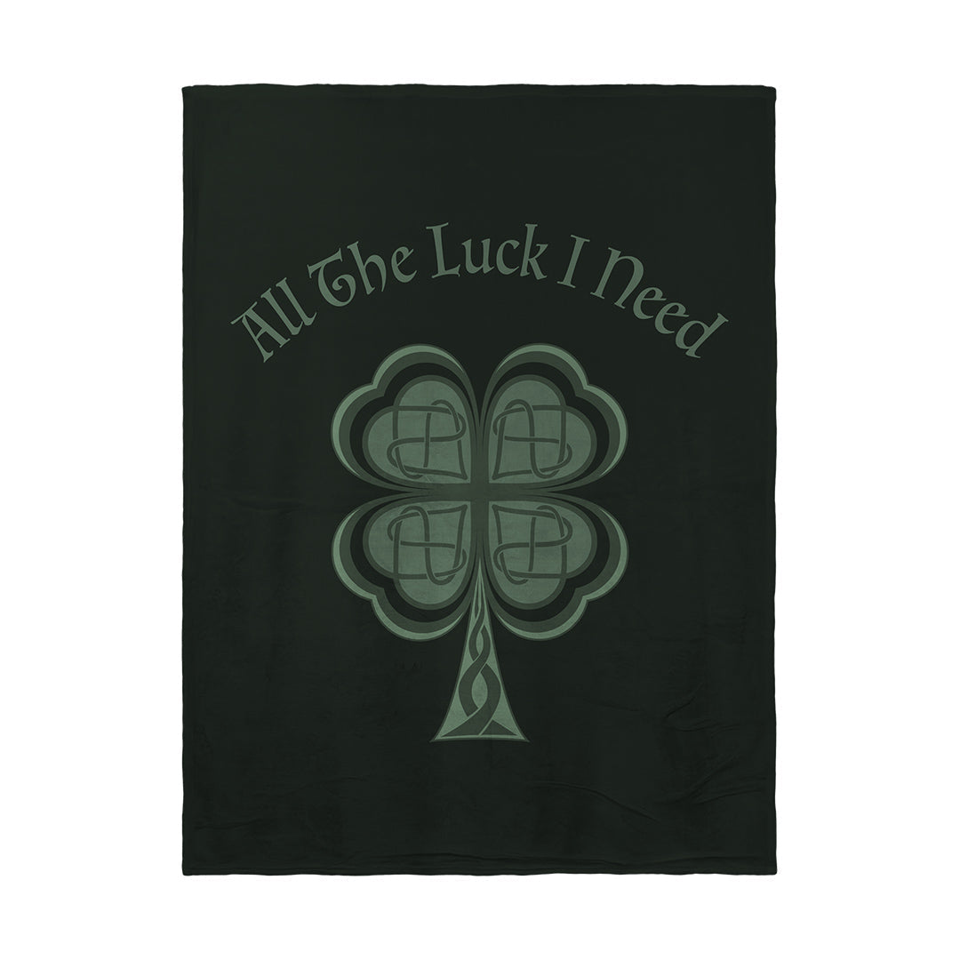 Blankets Lucky Four Leaf Clover