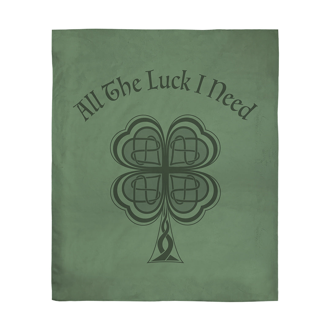 Blankets Lucky Four Leaf Clover