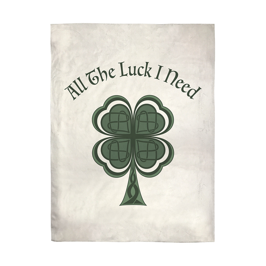 Blankets Lucky Four Leaf Clover