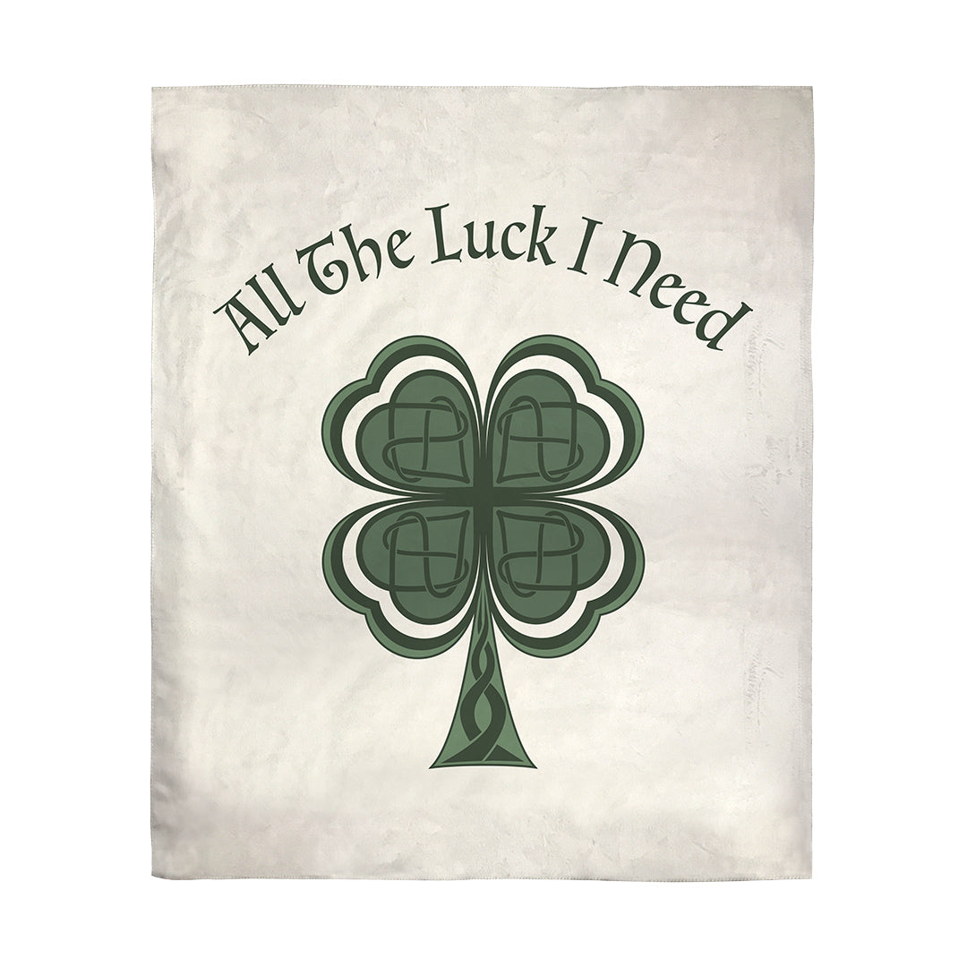 Blankets Lucky Four Leaf Clover