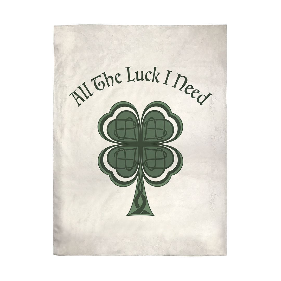 Blankets Lucky Four Leaf Clover