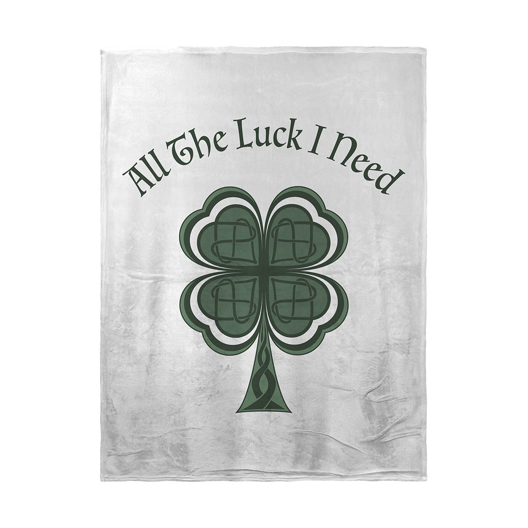 Blankets Lucky Four Leaf Clover