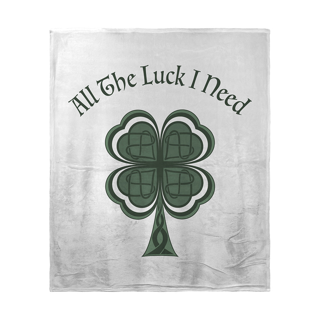 Blankets Lucky Four Leaf Clover