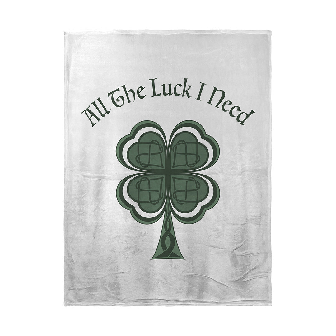 Blankets Lucky Four Leaf Clover