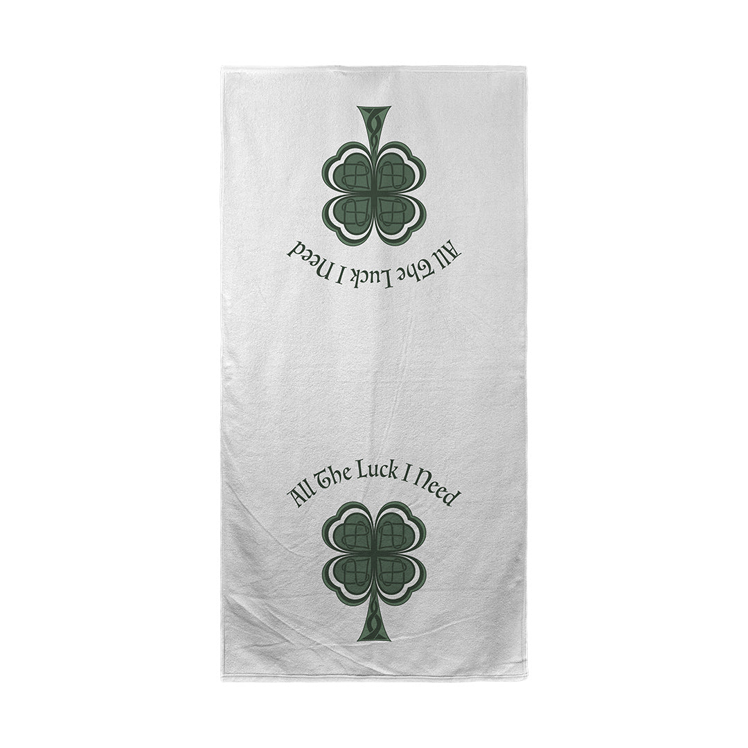 Towels Lucky Four Leaf Clover