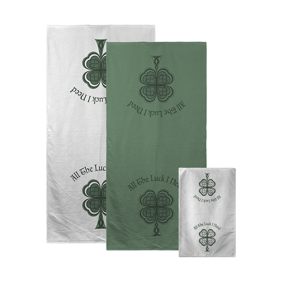 Towels Lucky Four Leaf Clover